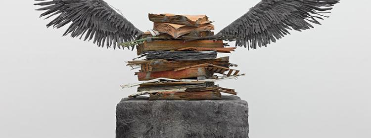 Anselm Kiefer, Sprache der Vögel, 1989.