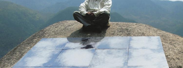 Nature No. 101 – Cloud Mirror, 2007. Photograph, 100 x 150cm. Courtesy Shanghart Gallery, Shanghai.