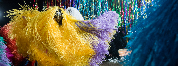 The Let Go. An immersive performance and installation by Nick Cave at Park Avenue Armory. Photograph James Ewing.