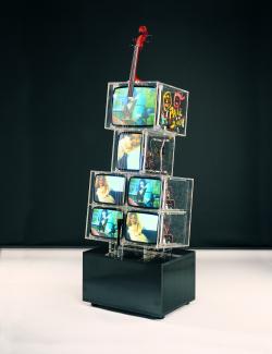 Nam June Paik, TV cello, 2000.